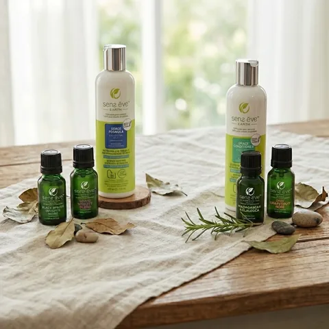 Gamme Sens Ēve, soins capillaires et aromathérapie